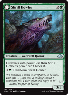 Shrill Howler // Howling Chorus - Eldritch Moon-(168)