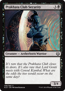 Prakhata Club Security - Kaladesh-(098)