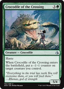 Crocodile of the Crossing - Amonkhet-(162)