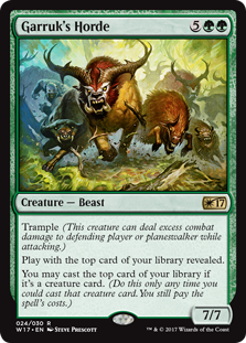 Garruk's Horde - Welcome Deck 2017-(024)