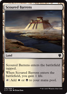 Scoured Barrens - Commander 2017-(276)