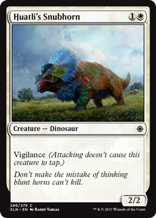 Huatli's Snubhorn - Ixalan-(286)