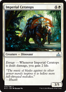 Imperial Ceratops - Rivals of Ixalan-(010)
