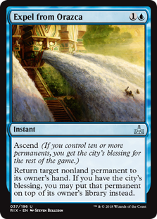 Expel from Orazca - Rivals of Ixalan-(037)