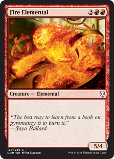 Fire Elemental - Dominaria-(120)