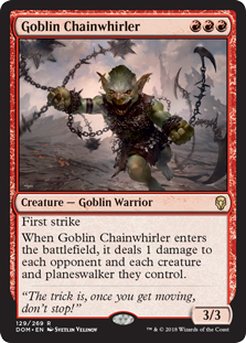 Goblin Chainwhirler - Dominaria-(129)