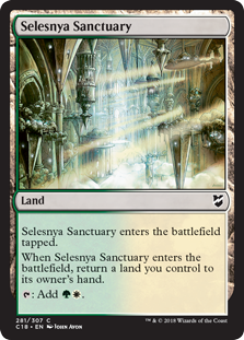 Selesnya Sanctuary - Commander 2018-(281)