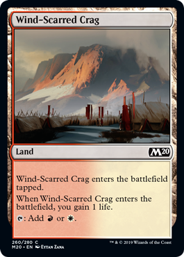 Wind-Scarred Crag - Core Set 2020-(260)