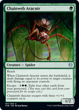 Chainweb Aracnir - Theros Beyond Death-(167)-(Foil)