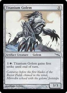 Titanium Golem - Mirrodin-(263)