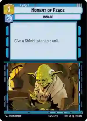 Moment of Peace - Spark of Rebellion (SOR)