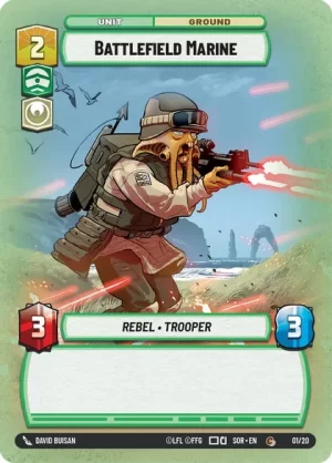 Battlefield Marine - (Hyperspace) - Weekly Play Promos (WPP)  - Spark Of The Rebellion