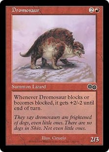 Dromosaur - Urza's Saga-(182)