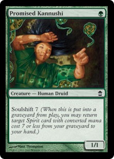 Promised Kannushi - Saviors of Kamigawa-(141)