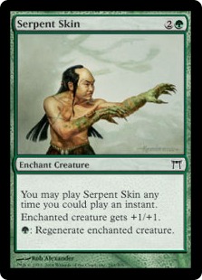 Serpent Skin - Champions of Kamigawa-(240)