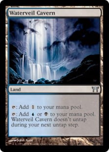 Waterveil Cavern - Champions of Kamigawa-(286)