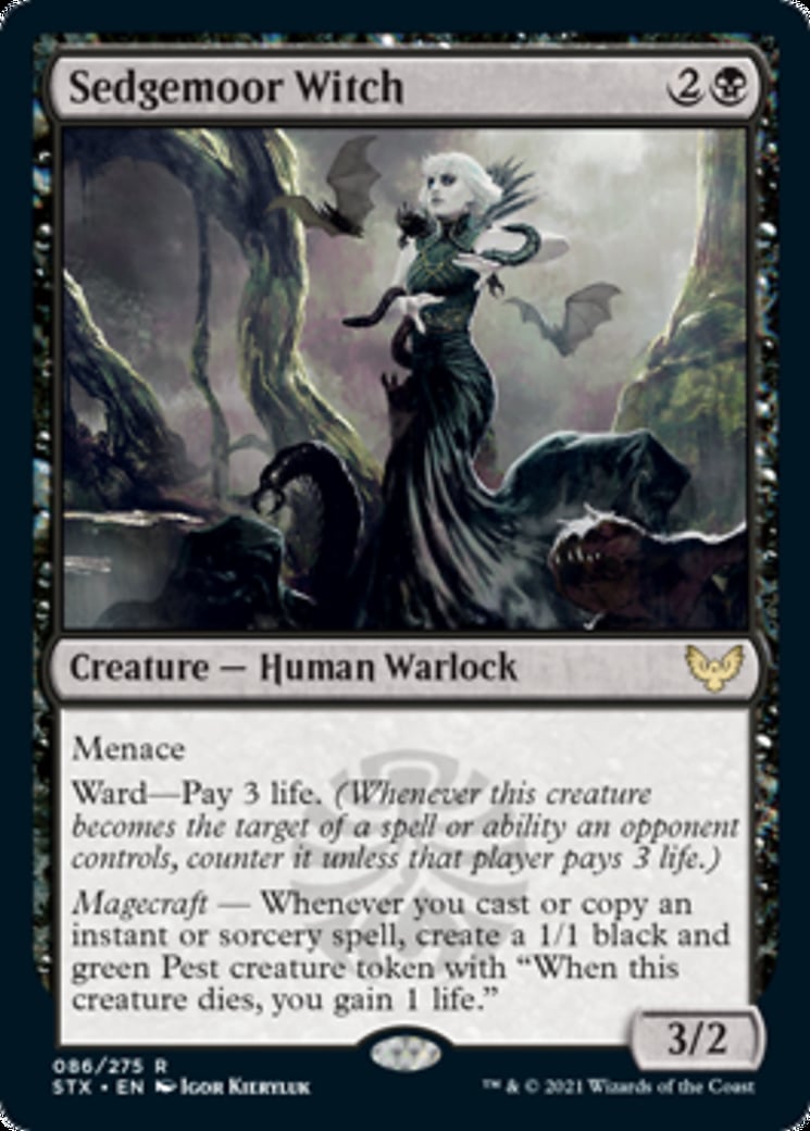 Sedgemoor Witch - Strixhaven: School of Mages-(086)