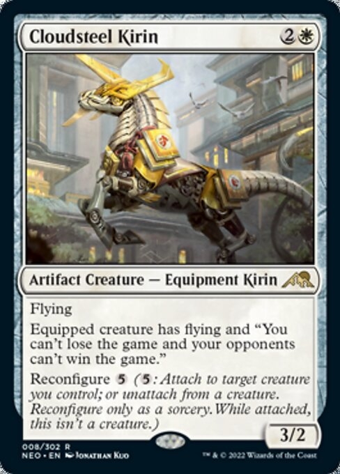 Cloudsteel Kirin - Kamigawa: Neon Dynasty-(008)