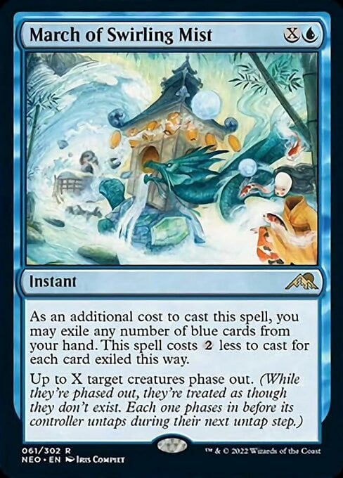 March of Swirling Mist - Kamigawa: Neon Dynasty-(061)