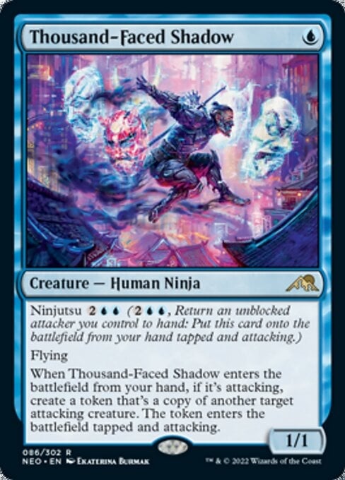 Thousand-Faced Shadow - Kamigawa: Neon Dynasty-(086)