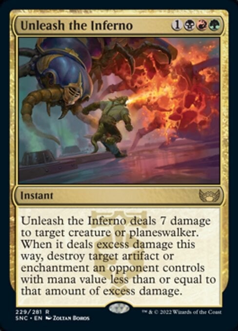 Unleash the Inferno - Streets of New Capenna-(229)