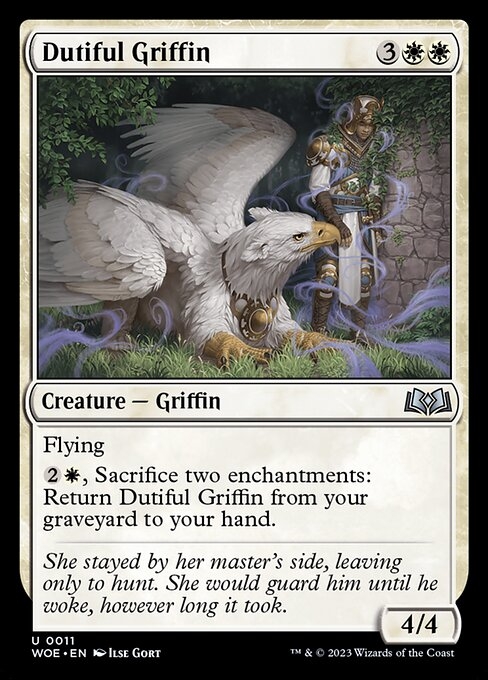 Dutiful Griffin - Wilds of Eldraine-(011)