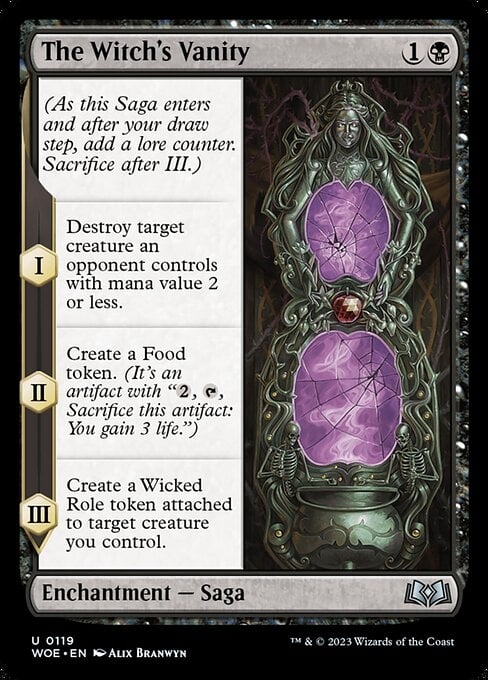 The Witch's Vanity - Wilds of Eldraine-(119)