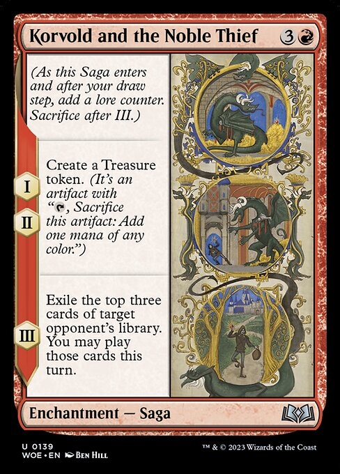 Korvold and the Noble Thief - Wilds of Eldraine-(139)