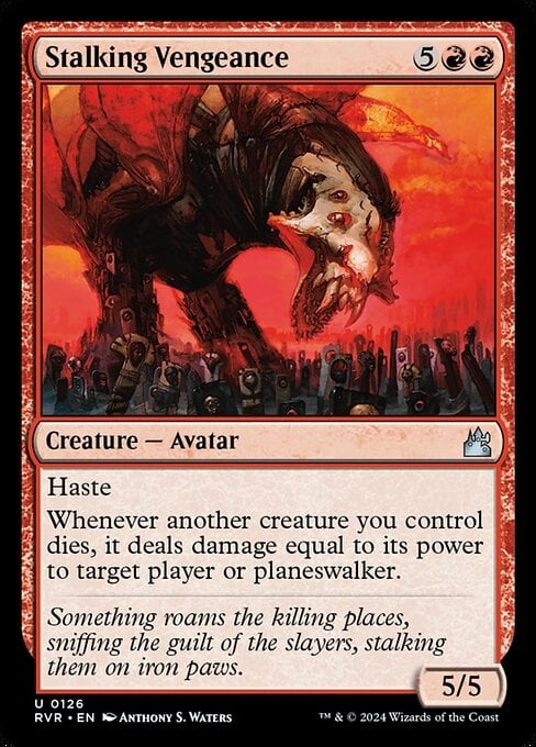 Stalking Vengeance - Ravnica Remastered-(126)