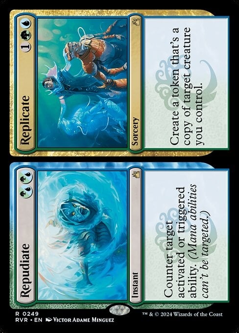 Repudiate // Replicate - Ravnica Remastered-(249)