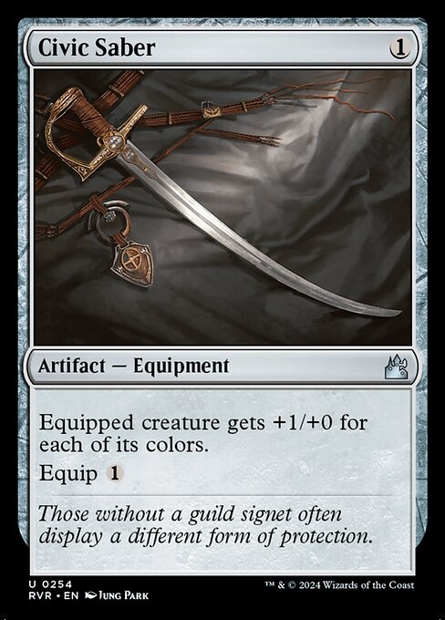 Civic Saber - Ravnica Remastered-(254)