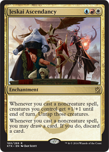Jeskai Ascendancy - Khans of Tarkir-(180)