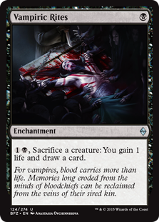 Vampiric Rites - Battle for Zendikar-(124)
