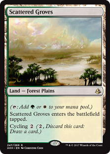 Scattered Groves - Amonkhet-(247)-(Foil)
