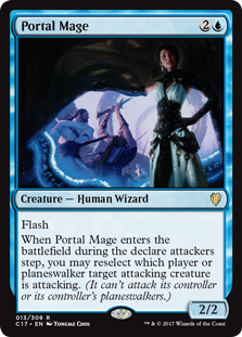 Portal Mage - Commander 2017-(013)