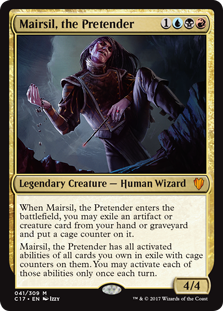 Mairsil, the Pretender - Commander 2017-(041)-(Foil)