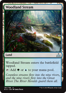 Woodland Stream - Rivals of Ixalan-(191)