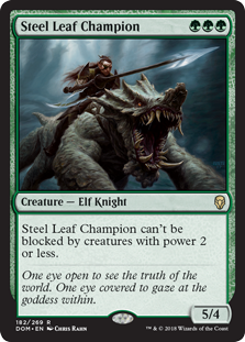 Steel Leaf Champion - Dominaria-(182)