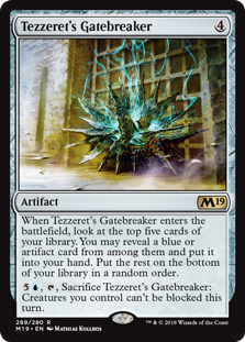 Tezzeret's Gatebreaker - Core Set 2019-(289)