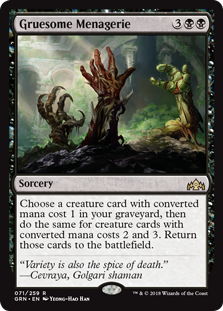 Gruesome Menagerie - Guilds of Ravnica-(071)