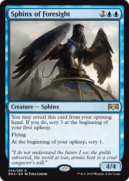 Sphinx of Foresight - Ravnica Allegiance-(055)