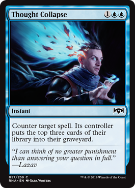 Thought Collapse - Ravnica Allegiance-(057)