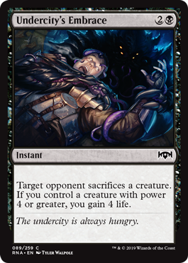 Undercity's Embrace - Ravnica Allegiance-(089)