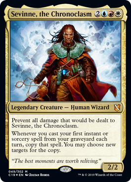 Sevinne, the Chronoclasm - Commander 2019-(049)-(Foil)