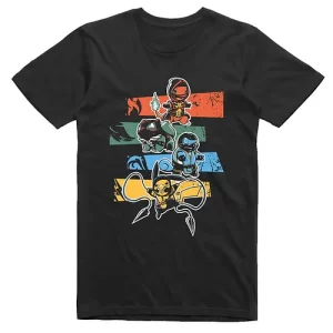 Pokemon x Mortal Kombat T-shirt Black