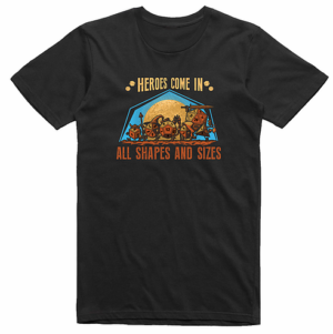 Heroic Dice T-Shirt Black