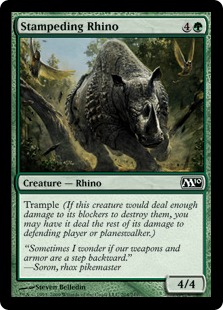 Stampeding Rhino - Magic 2010-(204)