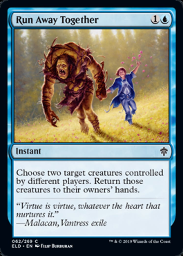 Run Away Together - Throne of Eldraine-(062)