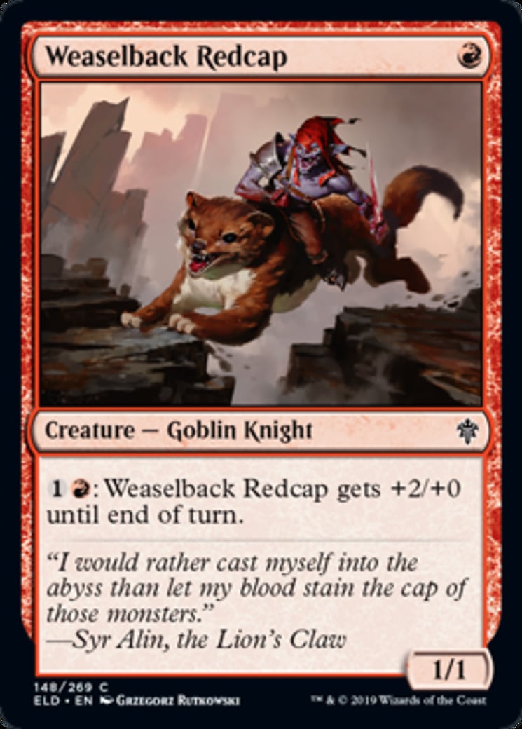 Weaselback Redcap - Throne of Eldraine-(148)