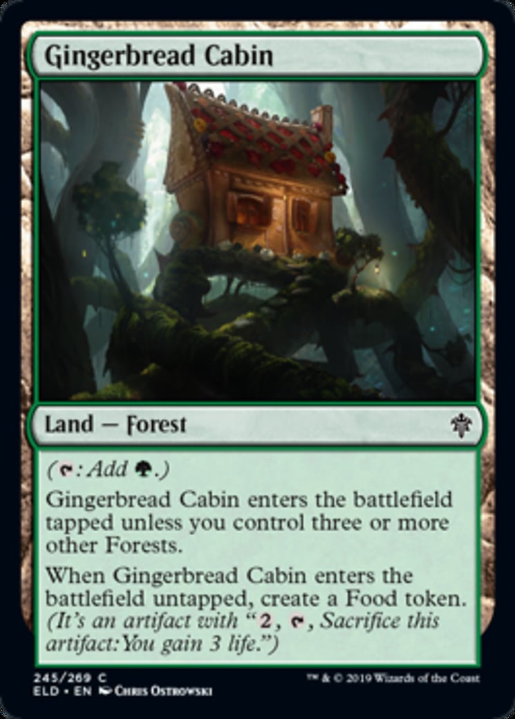 Gingerbread Cabin - Throne of Eldraine-(245)